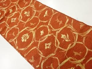 花模様織出し名古屋帯